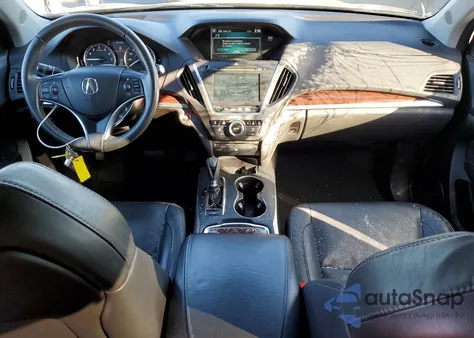 2015 Acura Mdx Advance z USA, uszkodzony, nr VIN 5FRYD4H89FB008695